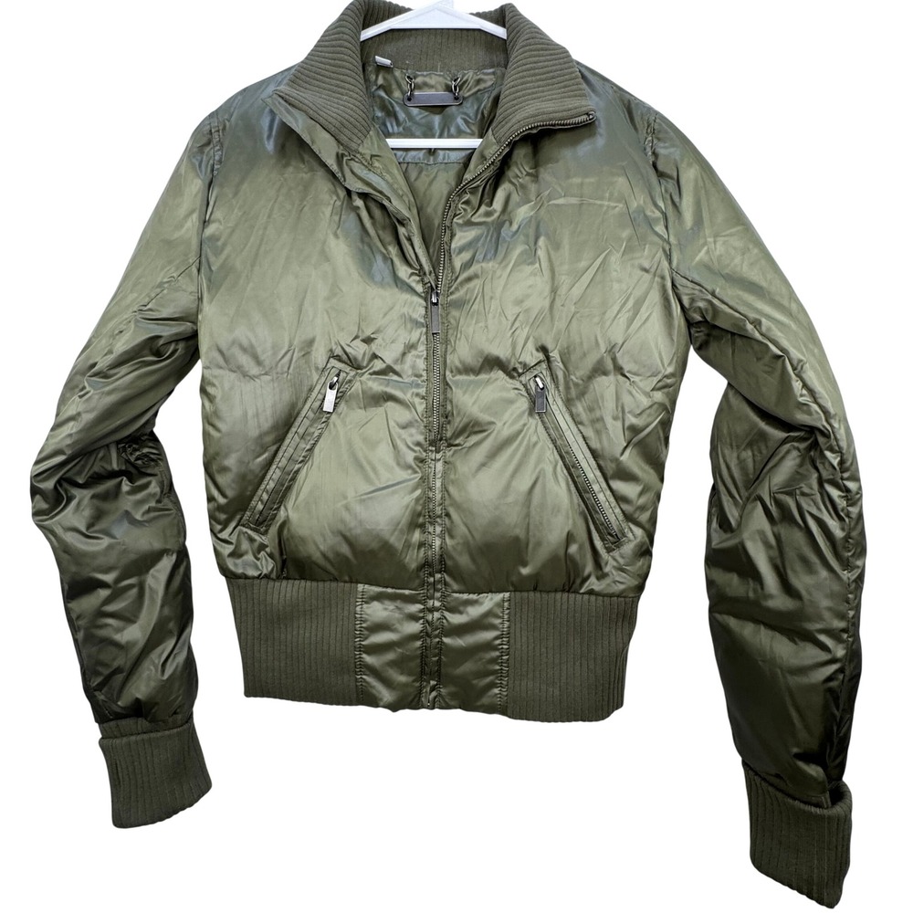 Jaded London Bomber Puffer Jacket Womens Small Luxury Gorpcore ** NO HOOD